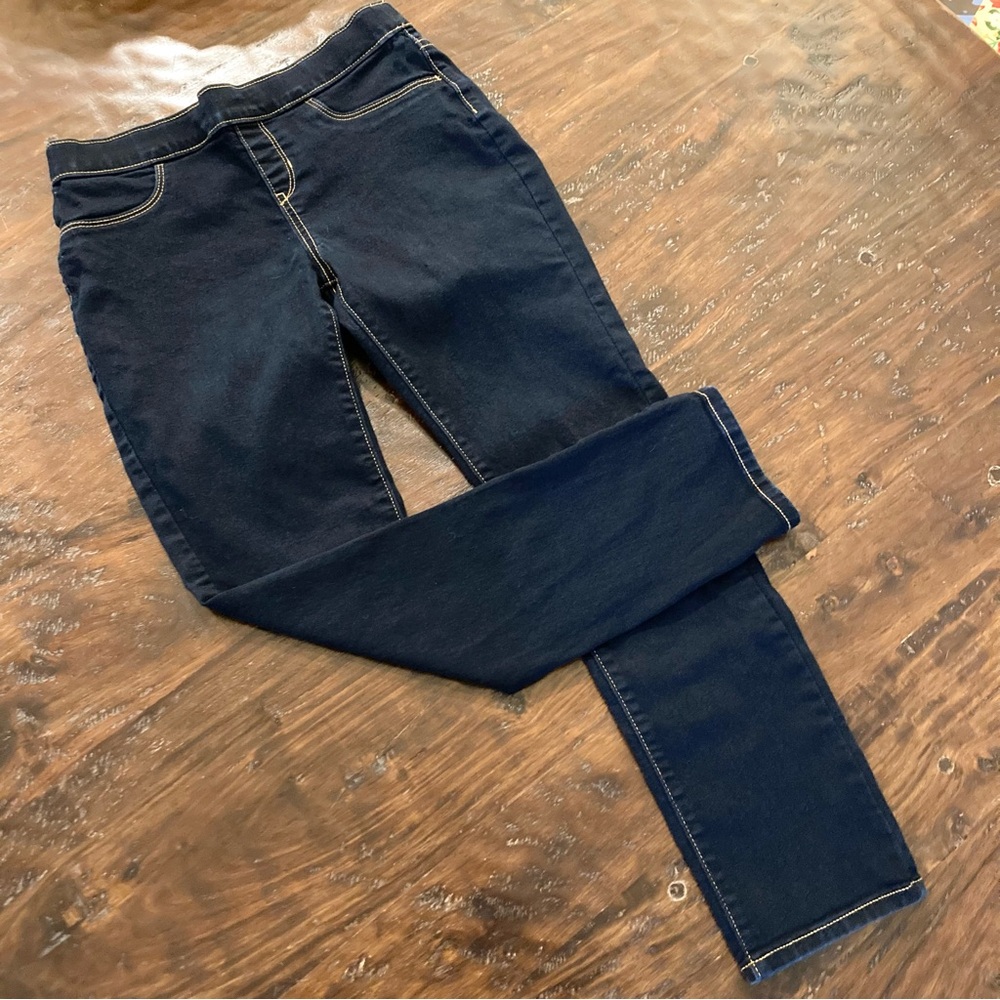 Skinny Jeans Jeggings Pull On Dark Wash Old Navy Size XS or Youth XL